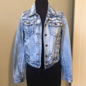 Acid Wash Denim Jacket